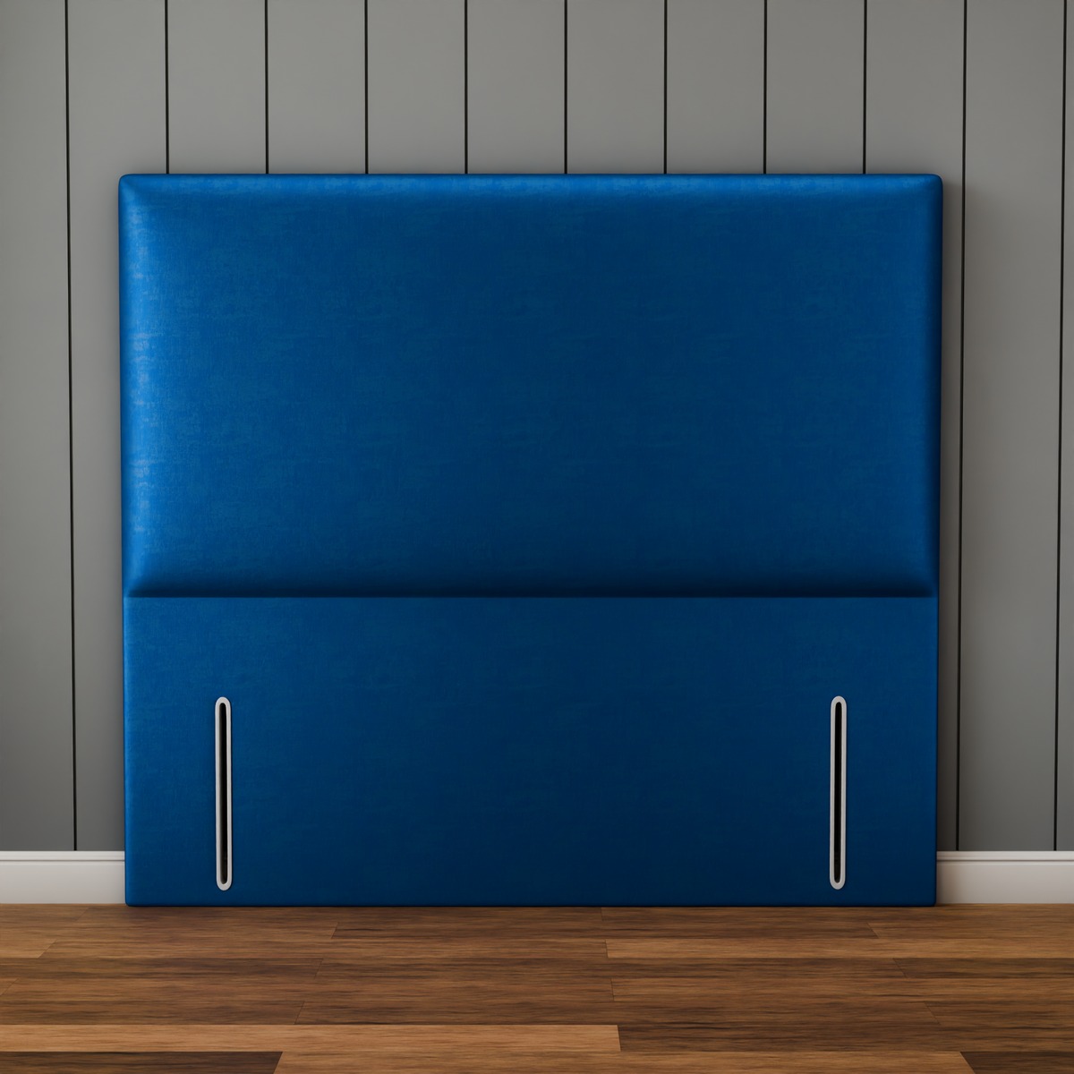 Maya Plain Headboard - Blue Coniston