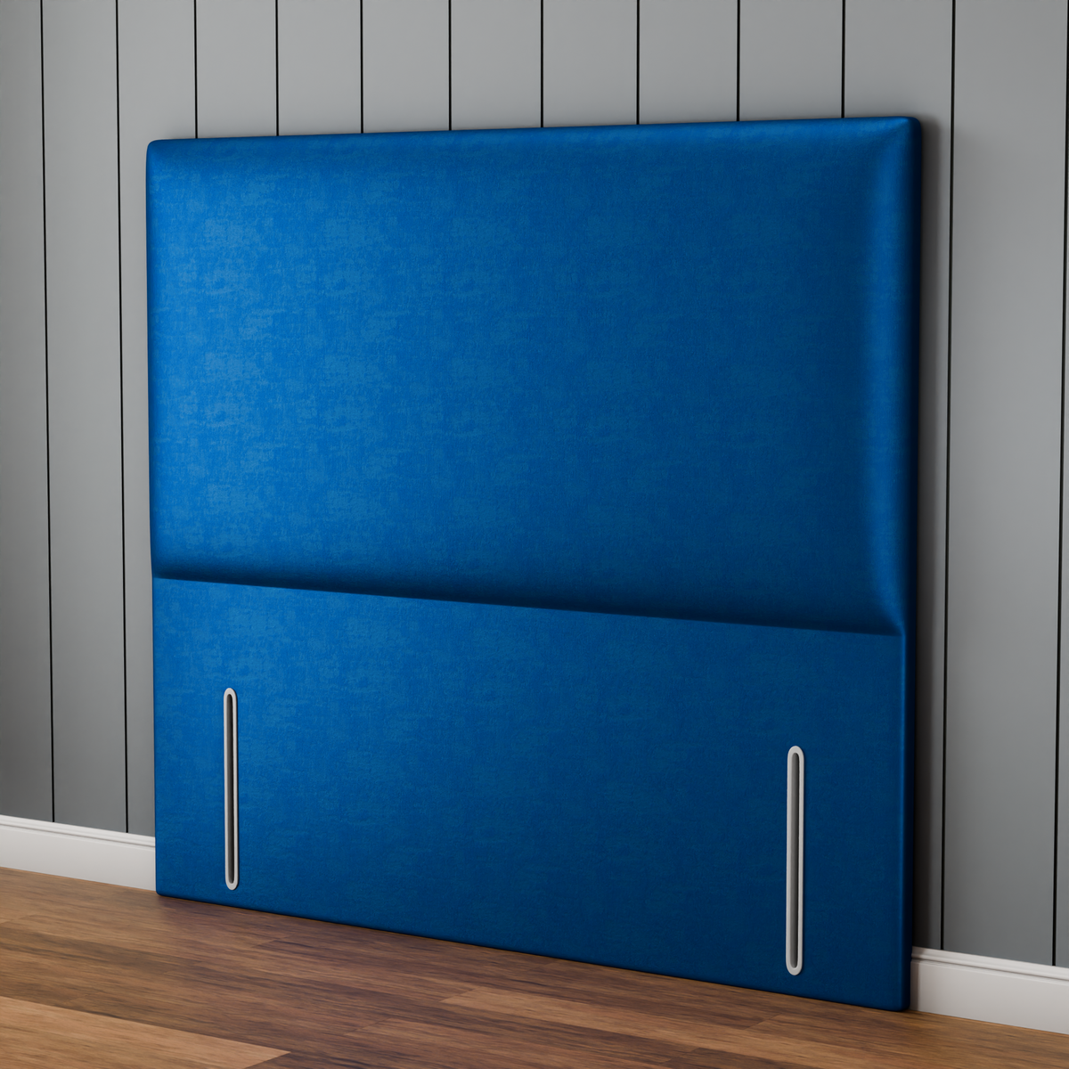Maya Plain Headboard - Blue Coniston