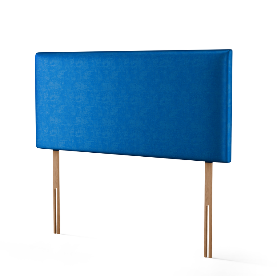 Maya Plain Headboard - Blue Coniston