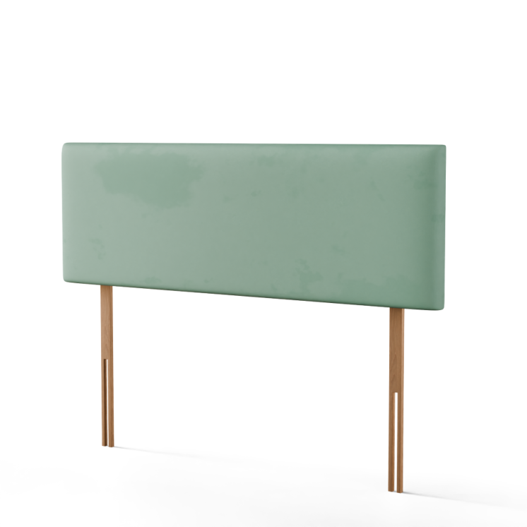 Maya Plain Headboard - Duck Egg Plush