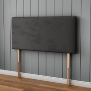 Maya Plain Headboard - Grey Plush