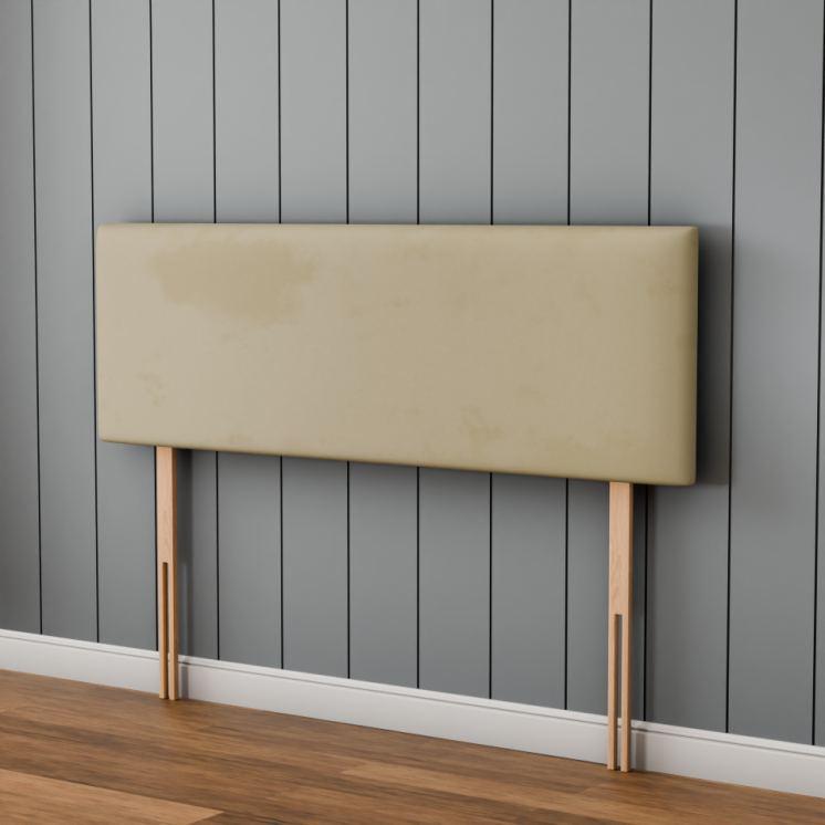 Maya Plain Headboard - Mink Plush