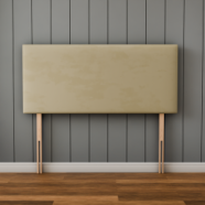 Maya Plain Headboard - Mink Plush