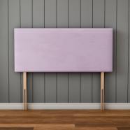 Maya Plain Headboard - Pink Plush
