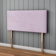 Maya Plain Headboard - Pink Plush