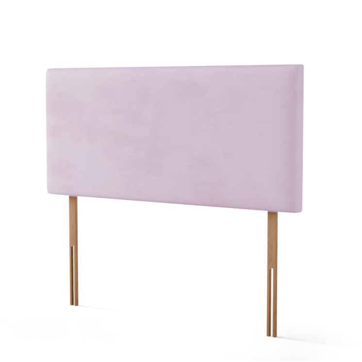 Maya Plain Headboard - Pink Plush