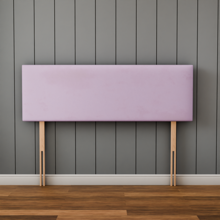 Maya Plain Headboard - Pink Plush