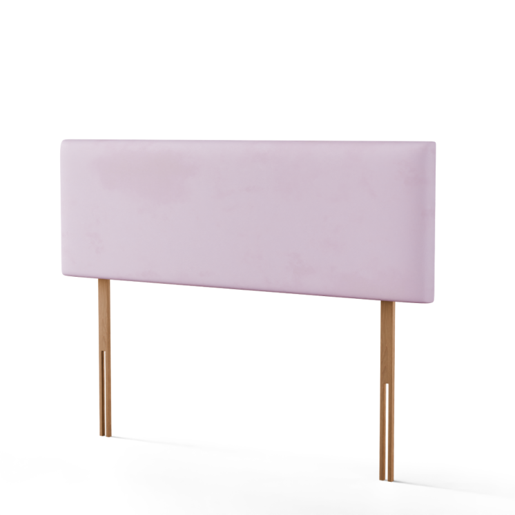 Maya Plain Headboard - Pink Plush