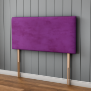 Maya Plain Headboard - Purple Plush