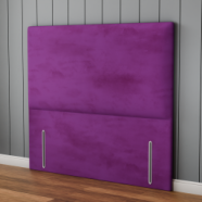 Maya Plain Headboard - Purple Plush