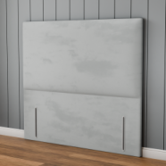 Maya Plain Headboard - Silver Plush