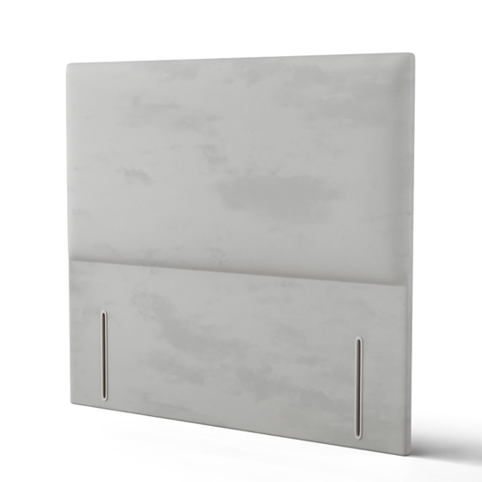 Maya Plain Headboard - Silver Plush
