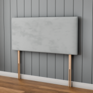 Maya Plain Headboard - Silver Plush