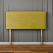 Maya Plain Headboard - Turmeric Plush