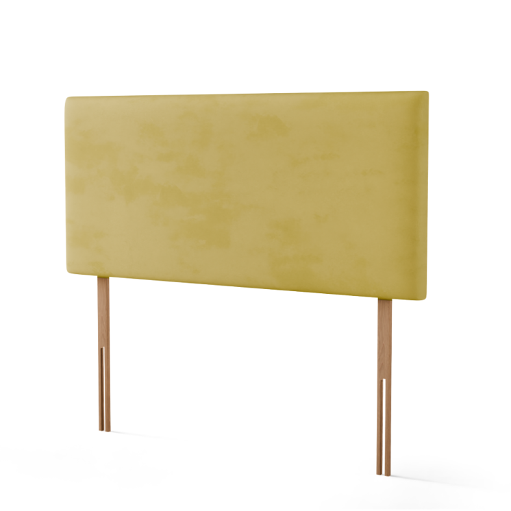 Maya Plain Headboard - Turmeric Plush