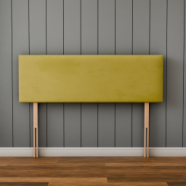 Maya Plain Headboard - Turmeric Plush