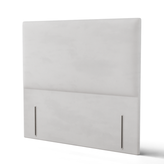 Maya Plain Headboard - White Plush