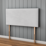 Maya Plain Headboard - White Plush