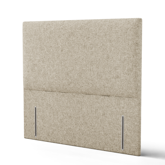 Maya Plain Headboard - Cream Teddy