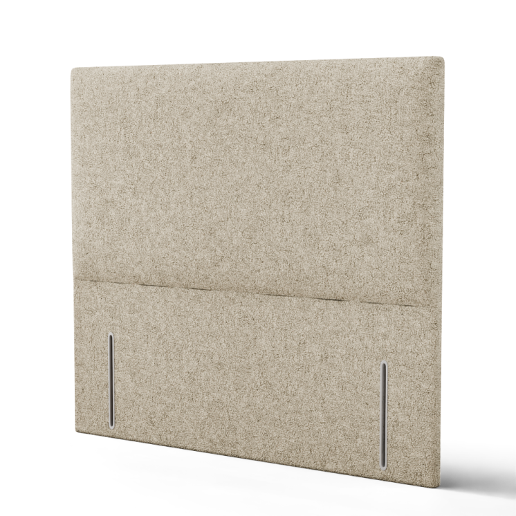 Maya Plain Headboard - Cream Teddy