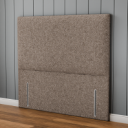 Maya Plain Headboard - Mink Teddy