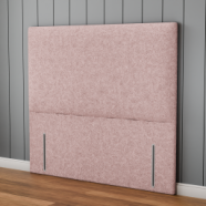 Maya Plain Headboard - Pink Teddy