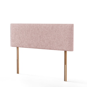 Maya Plain Headboard - Pink Teddy