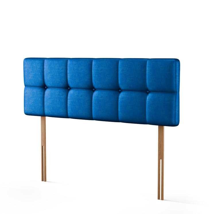 Ayra Cube Headboard - Blue Coniston