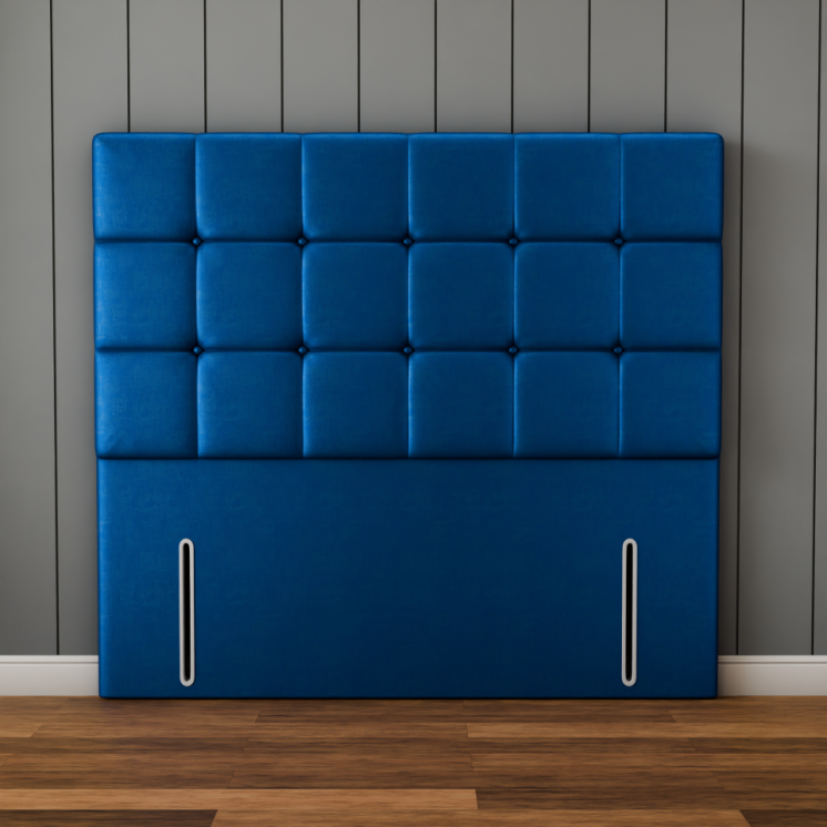 Ayra Cube Headboard - Blue Coniston