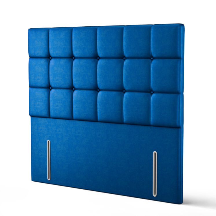 Ayra Cube Headboard - Blue Coniston