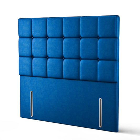 Ayra Cube Headboard - Blue Coniston