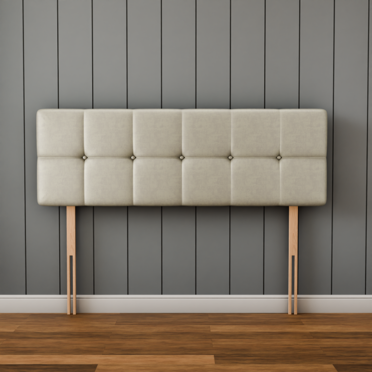 Ayra Cube Headboard - Cream Coniston