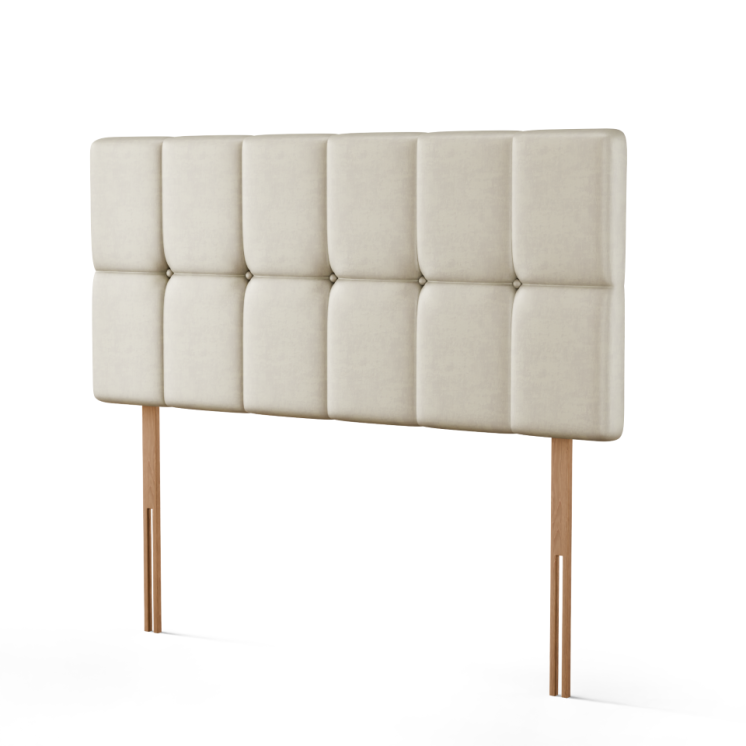 Ayra Cube Headboard - Cream Coniston