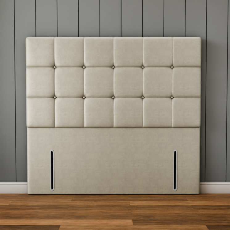 Ayra Cube Headboard - Cream Coniston