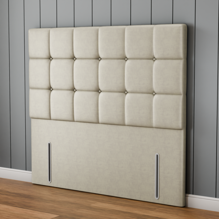 Ayra Cube Headboard - Cream Coniston