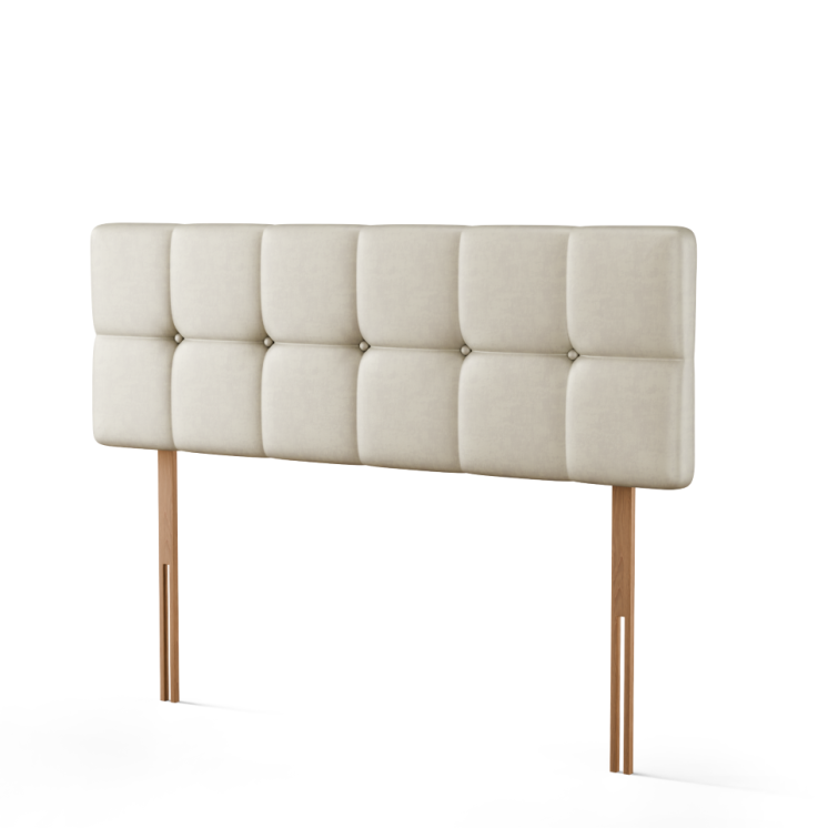 Ayra Cube Headboard - Cream Coniston