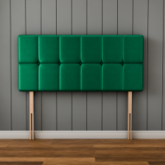 Ayra Cube Headboard - Emerald Coniston