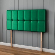 Ayra Cube Headboard - Emerald Coniston