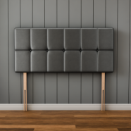 Ayra Cube Headboard - Grey Coniston