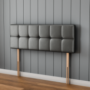 Ayra Cube Headboard - Grey Coniston