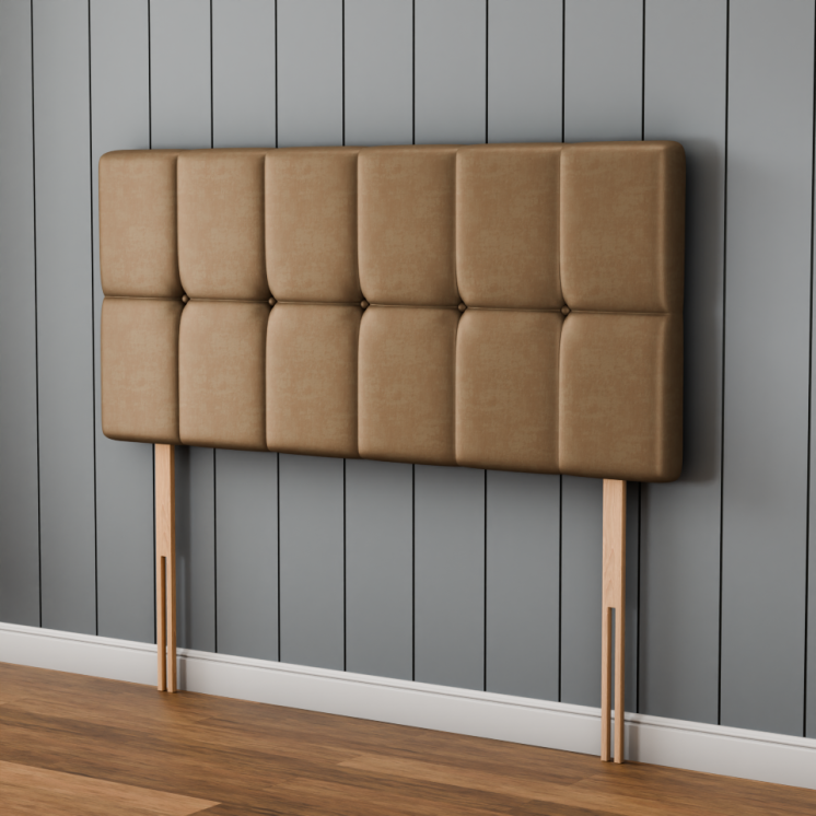Ayra Cube Headboard - Mink Coniston