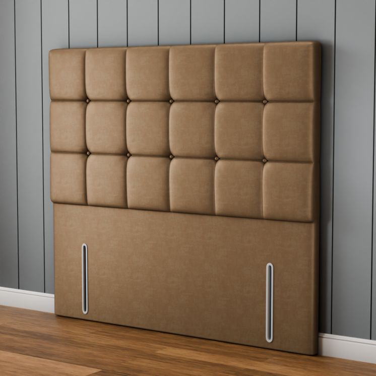 Ayra Cube Headboard - Mink Coniston