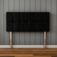Ayra Cube Headboard - Black Naples
