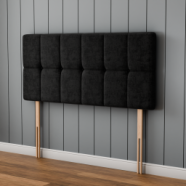 Ayra Cube Headboard - Black Naples