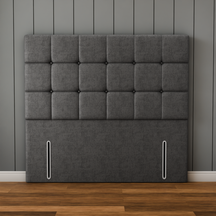 Ayra Cube Headboard - Grey Naples