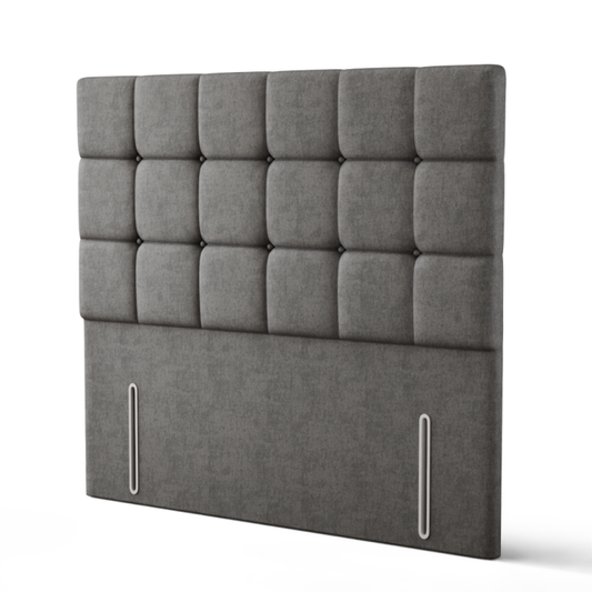 Ayra Cube Headboard - Grey Naples