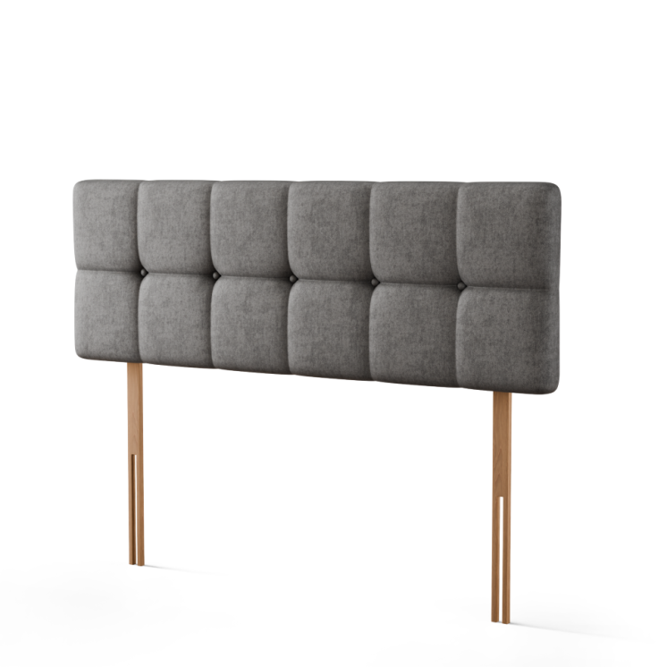 Ayra Cube Headboard - Grey Naples