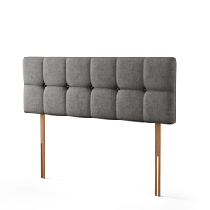 Ayra Cube Headboard - Grey Naples
