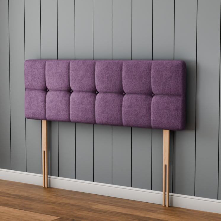 Ayra Cube Headboard - Lilac Naples
