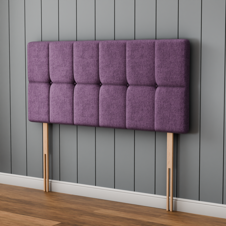 Ayra Cube Headboard - Lilac Naples
